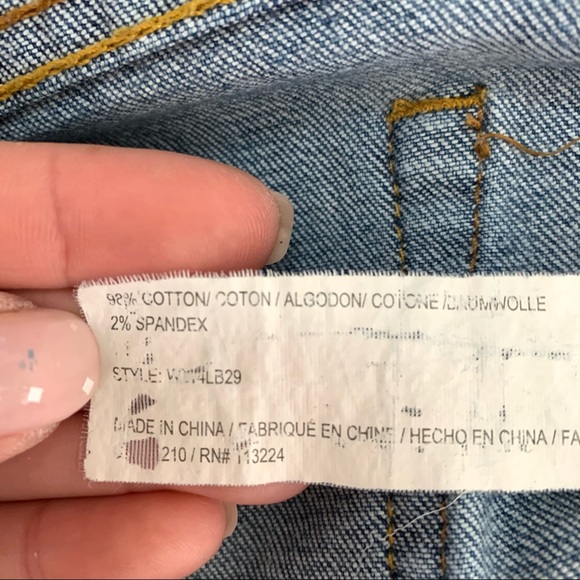 William Rast Distressed Denim Shorts - Picture 6 of 12